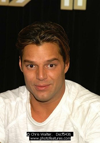 Photo of Ricky Martin by Chris Walter , reference; Dscf5436,www.photofeatures.com