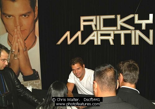 Photo of Ricky Martin by Chris Walter , reference; Dscf5441,www.photofeatures.com
