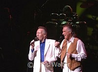Righteous Brothers 2002  in Las Vegas Bobby Hatfield and Bill Medley