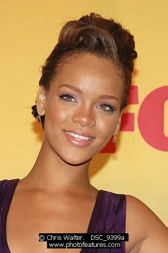 Photo of Rihanna by Chris Walter , reference; DSC_9399a,www.photofeatures.com