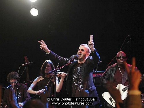 Photo of Ringo Starr by Chris Walter , reference; ringo8135a,www.photofeatures.com