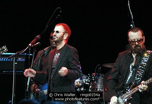 Photo of Ringo Starr by Chris Walter , reference; ringo8154a,www.photofeatures.com