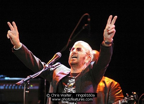 Photo of Ringo Starr by Chris Walter , reference; ringo8160a,www.photofeatures.com