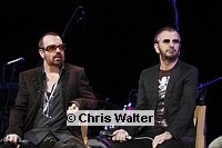 Photo of Ringo Starr and Dave Stewart <br>launch the new Ringo Starr album, Liverpool 8 at House Of Blues in Hollywood, January 25th 2008.<br>Photo by Chris Walter/Photofeatures