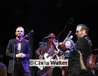 Photo of Ringo Starr and Dave Stewart<br>launch the new Ringo Starr album, Liverpool 8 at House Of Blues in Hollywood, January 25th 2008.<br>Photo by Chris Walter/Photofeatures