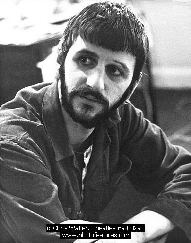 Photo of Ringo Starr by Chris Walter , reference; beatles-69-082a,www.photofeatures.com