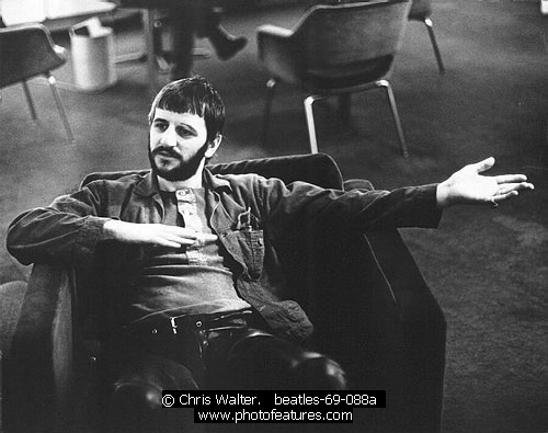 Photo of Ringo Starr by Chris Walter , reference; beatles-69-088a,www.photofeatures.com