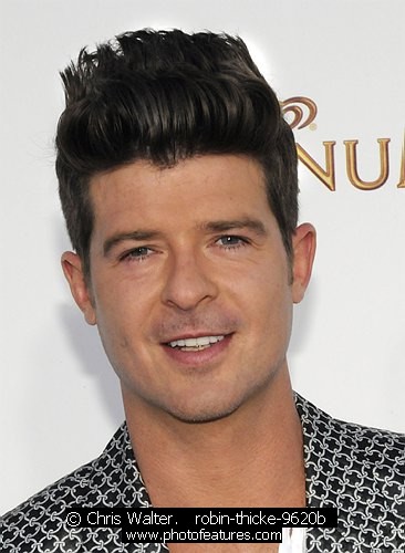 Photo of Robin Thicke for media use , reference; robin-thicke-9620b,www.photofeatures.com