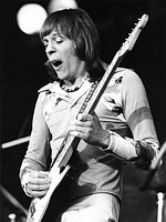 Photo of Robin Trower 1975 at Reading Festival<br> Chris Walter<br>