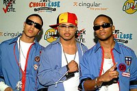Photo of B2K<br>at the 2004 Rock The Vote  Awards at the Hollywood Palladium