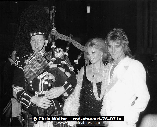 Photo of Rod Stewart for media use , reference; rod-stewart-76-071a,www.photofeatures.com