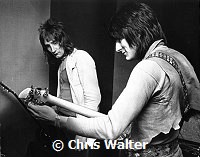 Faces 1970 Rod Stewart and Ron Wood<br> Chris Walter<br>