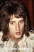 Rod Stewart in the early 1970's<br> Chris Walter<br>
