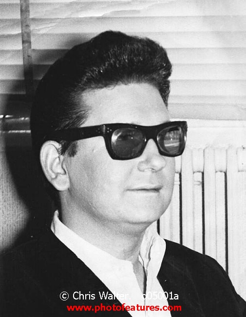 Photo of Roy Orbison for media use , reference; o05001a,www.photofeatures.com