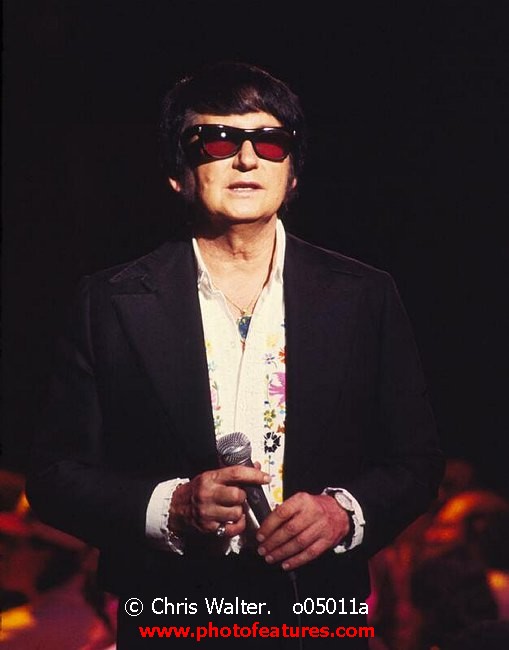 Photo of Roy Orbison for media use , reference; o05011a,www.photofeatures.com