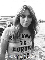 Runaways 1976 Sandy West<br>Photo by Chris Walter/Photofeatures<br>