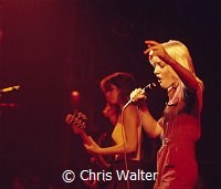 The Runaways 1977 Cherie Currie and Jackie Fox