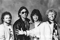 Van Halen 1985 Michael Anthony, Alex Van Halen, Eddie Van Halen and Sammy Hagar<br> Chris Walter<br>