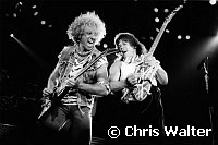 Van Halen 1986 Sammy Hagar and Eddie Van Halen