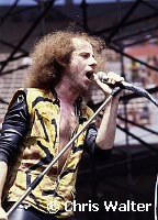 Scorpions 1982 Klaus Meine at Anaheim Stadium<br> Chris Walter<br>