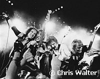 Scorpions 1984 Klaus Meine, Francis Bucholz,Rudolph Schenker and Matthias Jabs<br> Chris Walter<br>