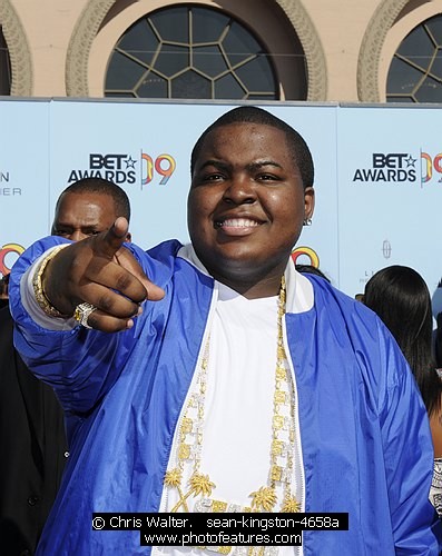 Photo of Sean Kingston by Chris Walter , reference; sean-kingston-4658a,www.photofeatures.com