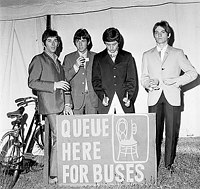 Small Faces 1966 Ian McLagan, Ronnie Lane, Kenney Jones and Steve Marriott at 6th Annual National Jazz and Blues Festival<br> Chris Walter