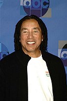 Photo of Smokey Robinson<br>at the Motown 45 Celebration TV taping at Shrine Auditorium in Los Angeles 4th April 2004
