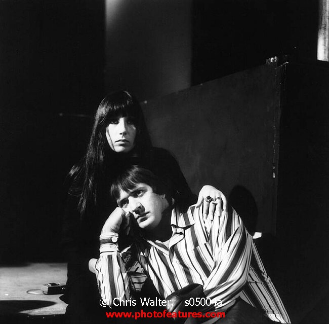 Photo of Sonny and Cher for media use , reference; s05004a,www.photofeatures.com