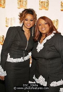 Photo of Karen Clark-Sheard and Kierra Kiki Sheard<br><br>at the 2005 Soul Train Awards at Paramount Studios in Hollywood, February 28th 2005. Photo by Chris Walter / Photofeatures , reference; DSC_3368a