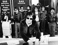 Photo of Southside Johnny 1977 with the Asbury Jukes<br> Chris Walter<br>