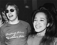 Photo of Southside Johnny and Ronnie Spector 1977<br> Chris Walter<br>