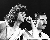 Photo of Sparks 1974 Russell Mael and Ron Mael<br> Chris Walter<br>
