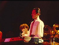 Photo of Sparks 1981 Russell and Ron Mael<br> Chris Walter<br>
