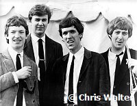 Spencer Davis Group 1965 National Jazz & Blues Festival Steve Winwood, Pete York, Muff Winwood and Spencer Davis<br> Chris Walter