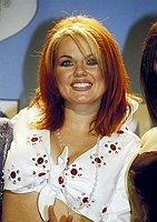 Photo of Spice Girls 1997 GerinHalliwell at Billboard Music Awards<br>Photo by Chris Walter/Photofeatures<br>