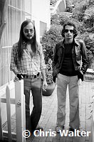 Steely Dan 1977 Walter Becker and Donald Fagen at the Bel Air Hotel<br> Chris Walter