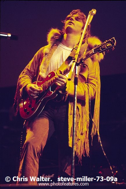 Photo of Steve Miller for media use , reference; steve-miller-73-09a,www.photofeatures.com