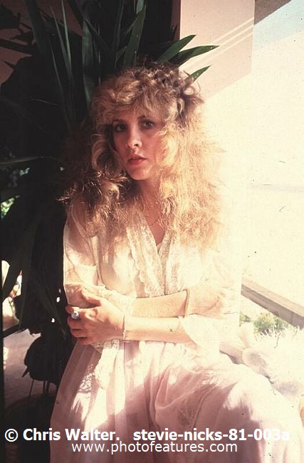 Photo of Stevie Nicks for media use , reference; stevie-nicks-81-003a,www.photofeatures.com