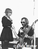 STEVIE NICKS & JOHN McVIE of Fleetwood Mac 1983