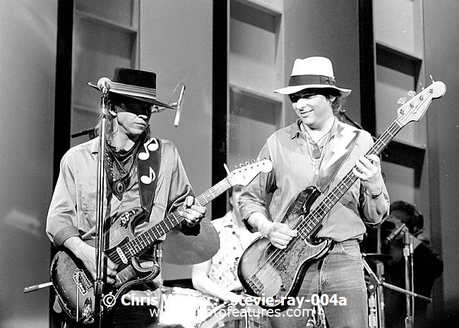 Photo of Stevie Ray Vaughan for media use , reference; stevie-ray-004a,www.photofeatures.com