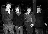 Photo of The Stranglers 1980 Hugh Cornwall, JJ Burnel, Dave Greenfield and Jet Black<br> Chris Walter<br>