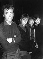 Photo of Stranglers 1980 Hugh Cornwall, JJ Burnel, Dave Greenfield and Jet Black<br> Chris Walter<br>