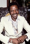Photo of King Sunny Ade 1983<br>© Chris Walter<br>