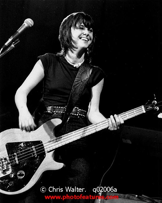 Photo of Suzi Quatro for media use , reference; q02006a,www.photofeatures.com