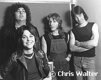 Suzi Quatro 1977 with band (then husband Len Tuckey behind)<br> Chris Walter<br>