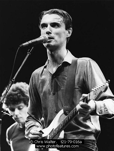 Photo of Talking Heads by Chris Walter , reference; t21-79-016a,www.photofeatures.com