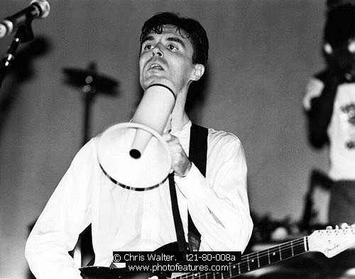 Photo of Talking Heads by Chris Walter , reference; t21-80-008a,www.photofeatures.com
