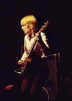 Photo of Talking Heads 1978 Tina Weymouth<br> Chris Walter<br>