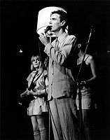 Photo of Talking Heads 1983 David Byrne <br> Chris Walter<br>